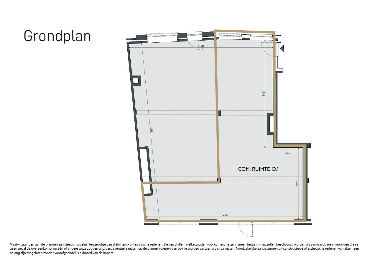 DRIE NIEUWBOUW COMMERCIËLE UNITS 0.1B - foto 2