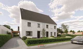 Cette maison est une maison jumelée qui se distingue par ses beaux volumes intérieurs et son jardin spacieux, offrant un cadre de vie confortable et agréable. Elle présente un équilibre harmonieux entre espace, intimité et fonctionnalité.<br /><br />Les espaces de vie sont généreux et bénéficient d’une belle luminosité, créant une atmosphère contemporaine et conviviale. Le jardin offre de nombreuses possibilités d’aménagement pour la détente, les jeux ou la verdure.<br /><br />Cette habitation est conçue selon les principes de l’habitat moderne et économe en énergie, intégrant des techniques contemporaines et une attention particulière portée au confort.<br /><br />La construction n’ayant pas encore débuté, l’acquéreur bénéficie d’une large liberté de choix en matière de matériaux et de finitions, permettant une personnalisation complète.<br /><br />Enfin, cette maison peut être acquise au taux réduit de 6 % de TVA (sous conditions), représentant un avantage financier significatif.