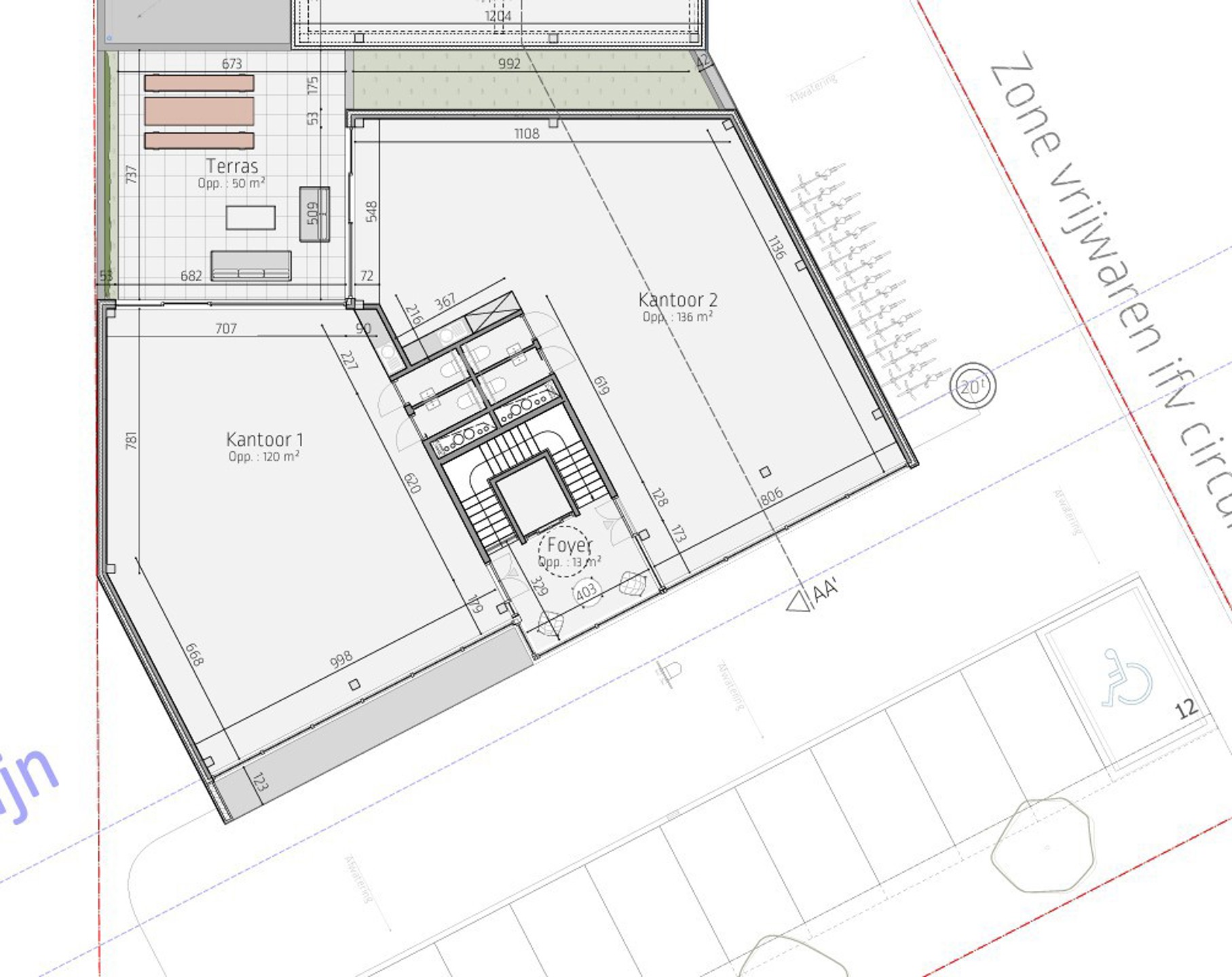 Kantoorruimte met aansluitende KMO-unit op toplocatie - foto 4