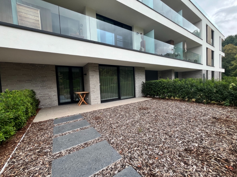 Gelijkvloers app met 1 slpkm, tuin, staanplaats en kelderberging - foto 5