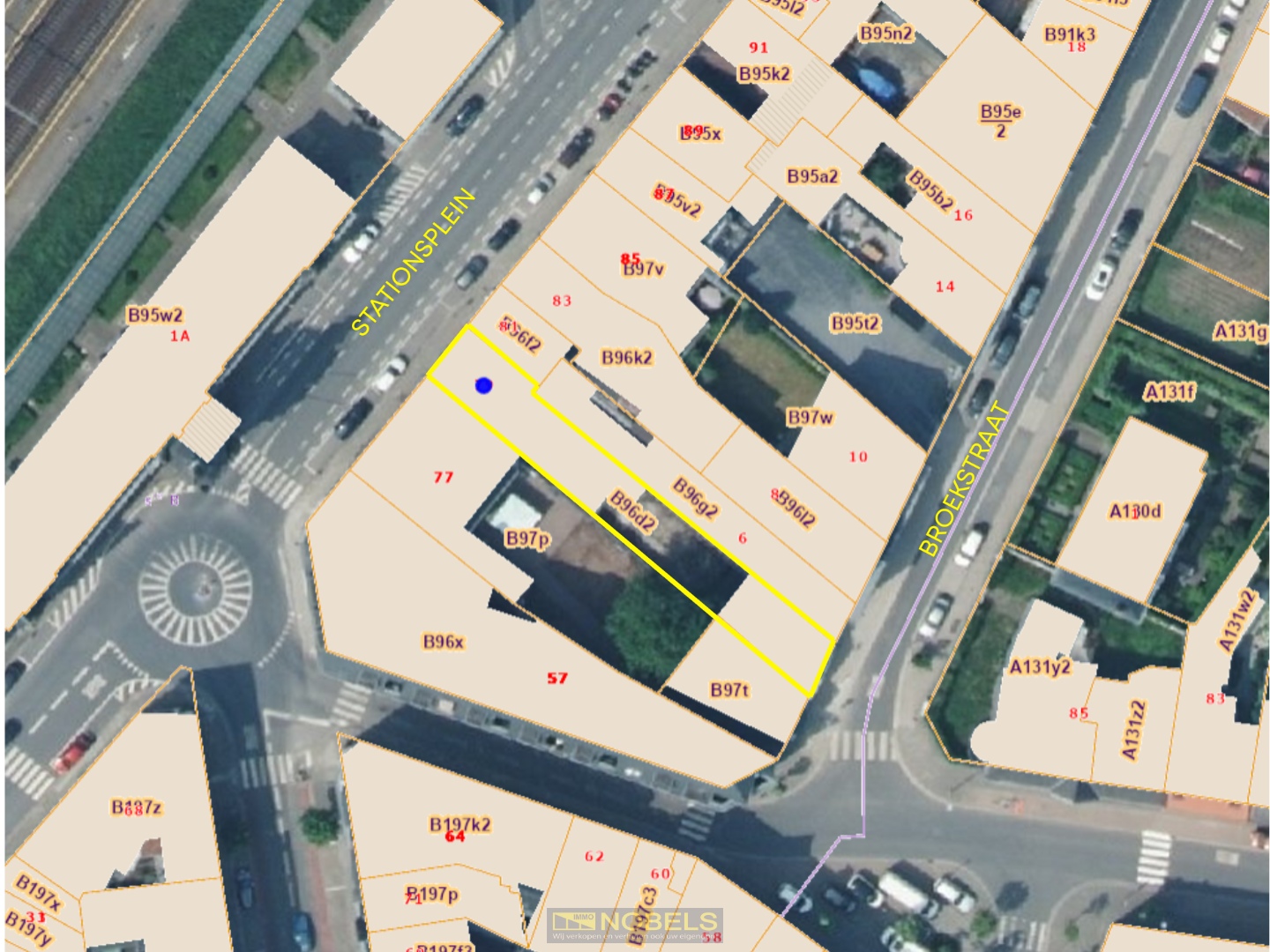 Te koop, commerciële eigendom op toplocatie aan het station van Oudenaarde - foto 1