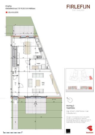 Ontdek deze exclusieve nieuwbouwresidentie Céleste, bestaande uit 14 BEN appartementen met 1, 2 of 3 slaapkamers met elk hun ruim terras. De appartementen zijn voorzien van een moderne afwerking, warmtepomp en ventilatiesysteem D. Met een mooie gemeenschappelijke tuin. 14 ondergrondse staanplaatsen aan 25.000 € excl kosten per staanplaats. 14 ondergrondse kelders aan 5.000 € excl kosten per kelder. <br />Deze woning (ca 176 m²) beschikt op het gelijkvloers over een inkomhal, apart gastentoilet, living met open ingerichte keuken, berging/wasplaats, terras (ca 20 m²) en tuin. Op de 1e verdieping: badkamer met inloopdouche en dubbel lavabomeubel, apart toilet en 4 slaapkamers. Prijs: 546.480 euro excl btw en registratie.. Rustig gelegen aan de rand van Sint-Niklaas. Gemakkelijke bereikbaarheid. <br />Meer info via olivier@immo-en-cie.be of 0475/970.780.