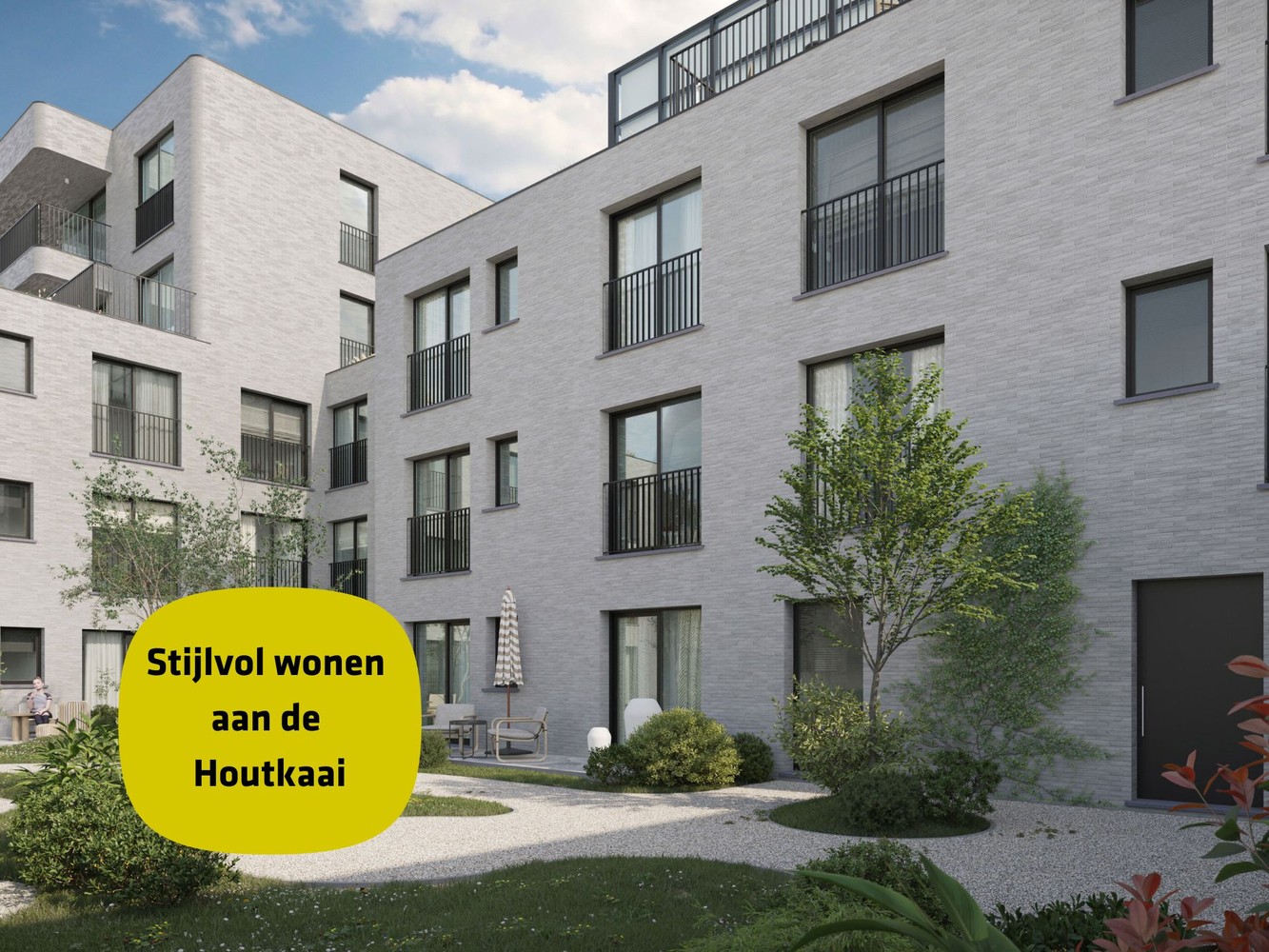 Energiezuinig appartement aan de Houtkaai - foto 1