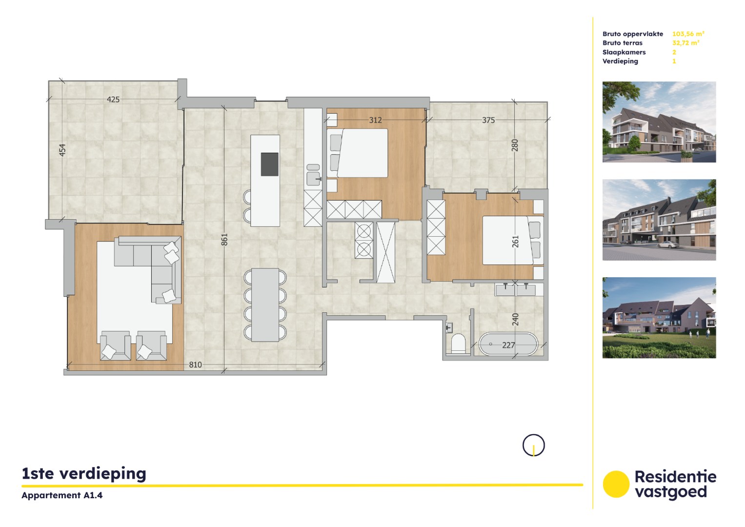 Appartement à vendre à Oudenburg avec 2 chambres - photo 1