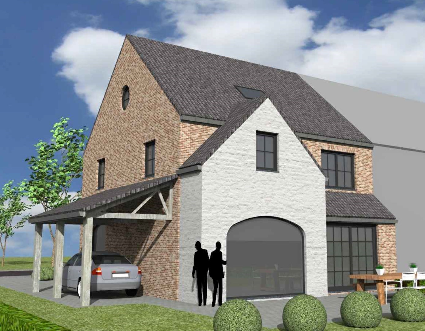 Bouwgrond voor een halfopen woning - foto 2