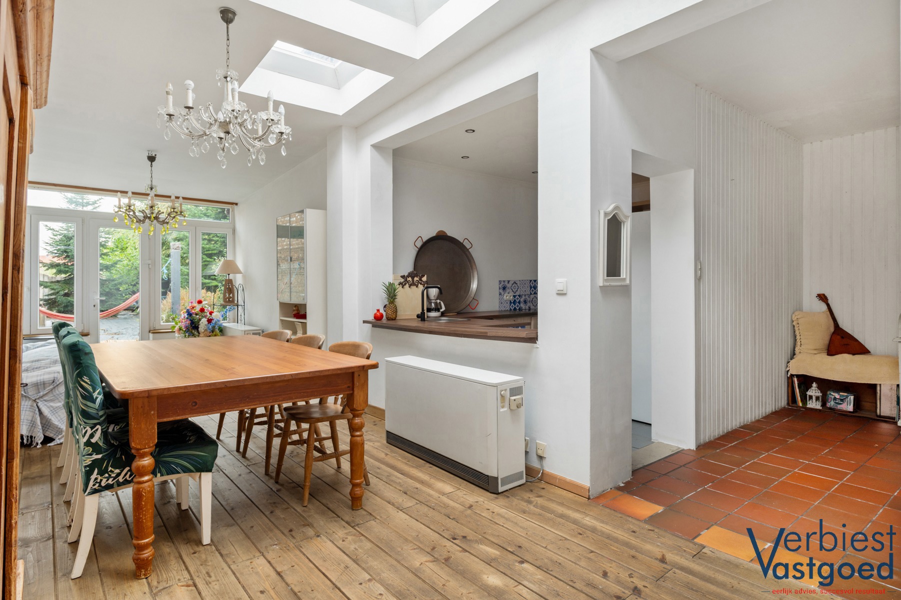 Gelijkvloers appartement met 3 SLK en grote tuin in Ekeren - foto 2