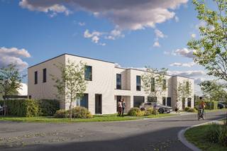 Moderne woningen in Smeskeshof – Waregem<br />Ontdek 6 halfopen en 3 gesloten moderne woningen in de Smeskeshof-verkaveling te Waregem, gelegen in een rustige en groene omgeving aan de rand van de stad. Deze hedendaagse woningen bieden een perfecte balans tussen comfort en stijl.<br />Elke woning beschikt op het gelijkvloers over een bureauruimte, een praktische berging, en een apart toilet, aangevuld met een ruime leefruimte. Op de verdieping biedt de nachthal toegang tot drie of vier comfortabele slaapkamers, een volledig uitgeruste badkamer, en een extra apart toilet.<br />Kies voor een volledig afgewerkte sleutel-op-de-deurwoning of ruwbouw wind- en waterdicht, afgestemd op uw wensen. Gelegen aan de rand van Waregem, geniet u van een serene omgeving met uitstekende verbindingen naar het centrum, het treinstation en de E17.<br />Neem vandaag nog contact op voor meer info of een bezoek ter plaatse!