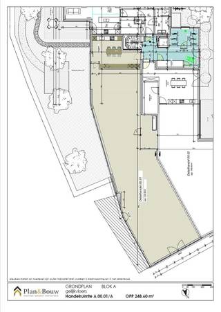 A Tielt nous lançons un beau projet contemporain avec deux espaces commerciaux. La résidence Ter Linde est située au coin de la Kortrijkstraat...