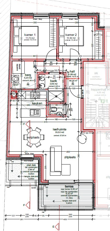 Appartement à vendre à Herzele avec 2 chambres - photo 3