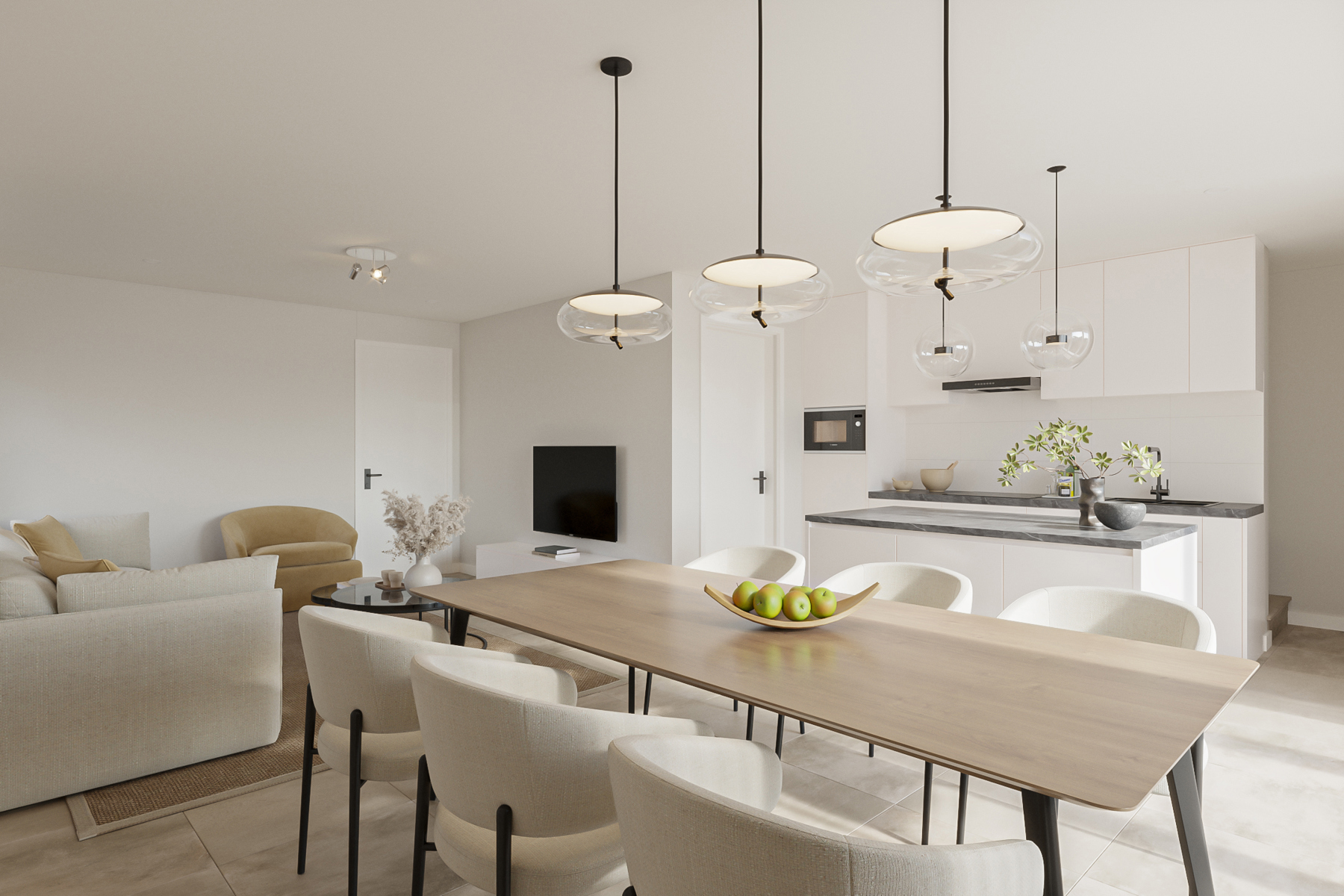 Moderne en rustig gelegen woning (3slk) met garage (lot 1) - foto 4