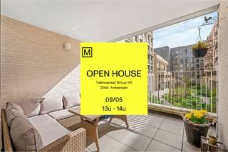 <p>OPEN HOUSE ZATERDAG 9 MEI OM 13U. <br />SCHRIJF U IN VIA DEZE KNOP OF DOOR ONS TE CONTACTEREN OP 03/227 06 36 - WELCOME@DEMEESTER.EU</p>
<p>De leefruimte sluit naadloos aan op een royaal zonneterras, ideaal om te ontspannen of gezellig te tafelen in alle rust. De twee volwaardige slaapkamers bieden voldoende ruimte voor zowel een gezin, een thuiskantoor of gastenverblijf.</p>
<p>Dit appartement combineert een degelijke afwerking met energiezuinige voorzieningen, wat resulteert in een aangenaam wooncomfort én lagere energiekosten. Gelegen in een dynamische buurt met tal van restaurants, winkels en recreatiemogelijkheden binnen handbereik, vormt dit de perfecte uitvalsbasis voor wie houdt van stadsleven met een vleugje luxe.</p>
<p>Een unieke kans voor wie op zoek is naar een instapklaar appartement op een toplocatie.</p>