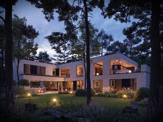 Deze onovertroffen residentie omvat 2 unieke villa woonentiteiten, bestaande uit een villa tuin maisonnette en penthouse.De maisonnetten tuin /...