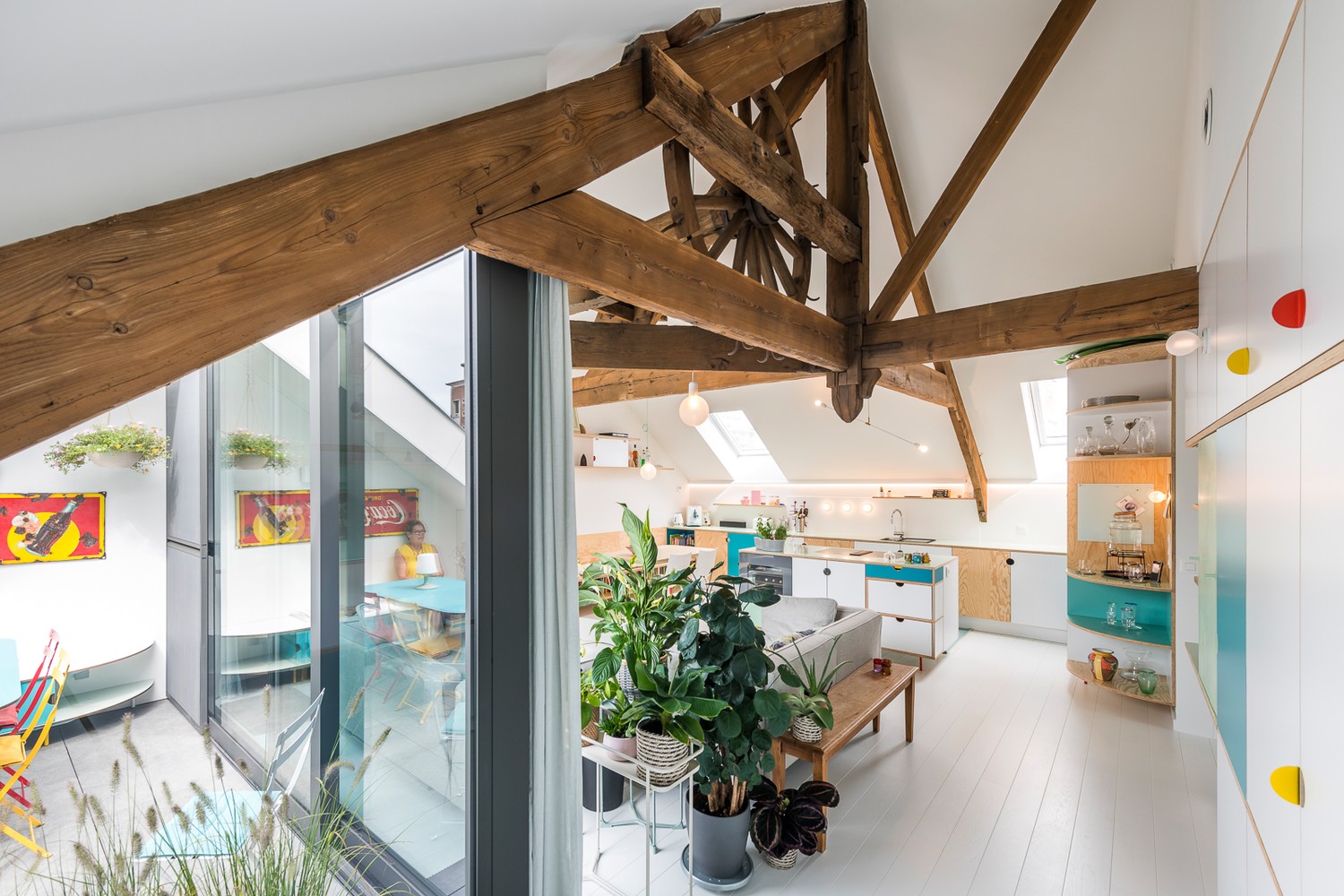exclusief PENTHOUSE in historisch pand "de Blauwen OIJVAERT" (Hertogensite) - foto 5