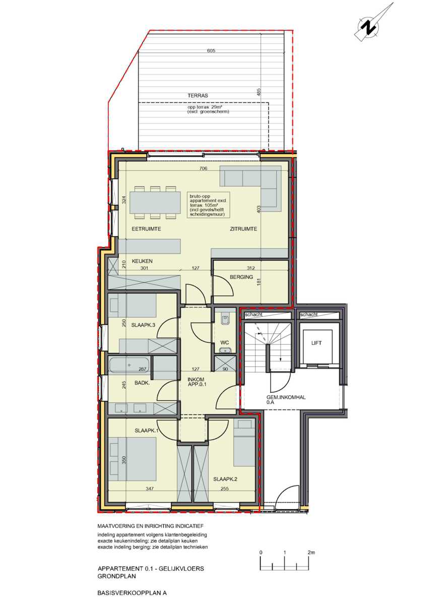 Gelijkvloers appartement  - foto 5