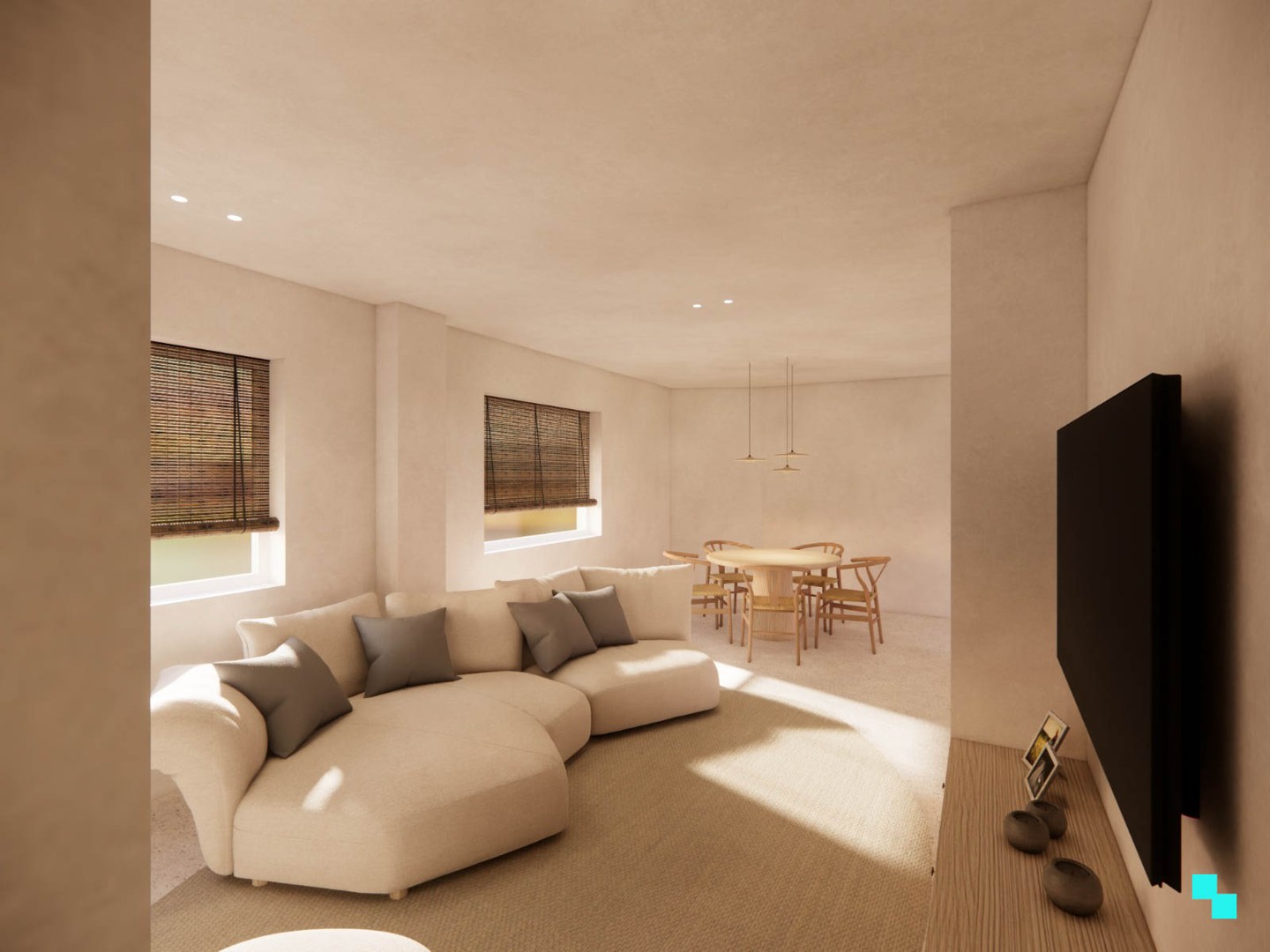 Volledig gerenoveerde woning met zicht op de velden - foto 5