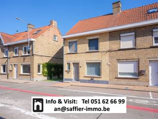 Info & Visit: 051 62 66 99 - Voor de beschrijving en de wettelijke informatieplicht (art.5.2.6 VCRO en Watertoets, EPC, EPC-nummer,…) verwijzen we naar de advertentie op de website van Immo Saffier te bereiken via - https://www.saffier-immo.be/nl - waar u ook andere interessante panden kan terugvinden. De inhoud van deze advertentie valt onder de uitsluitende aansprakelijkheid en verantwoordelijkheid van Saffier Immo, An Vangaever BIV 512 837, die ons deze advertentie heeft aangeleverd. Klachten of opmerkingen over de inhoud dienen rechtstreeks aan Saffier Immo kenbaar gemaakt worden via e-mail: - an@saffier-immo.be -***xxxINW-Saffier-