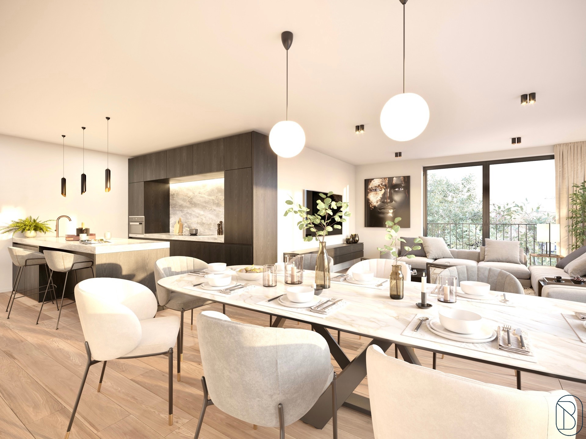 Centraal gelegen modern energiezuinig nieuwbouwproject - foto 3