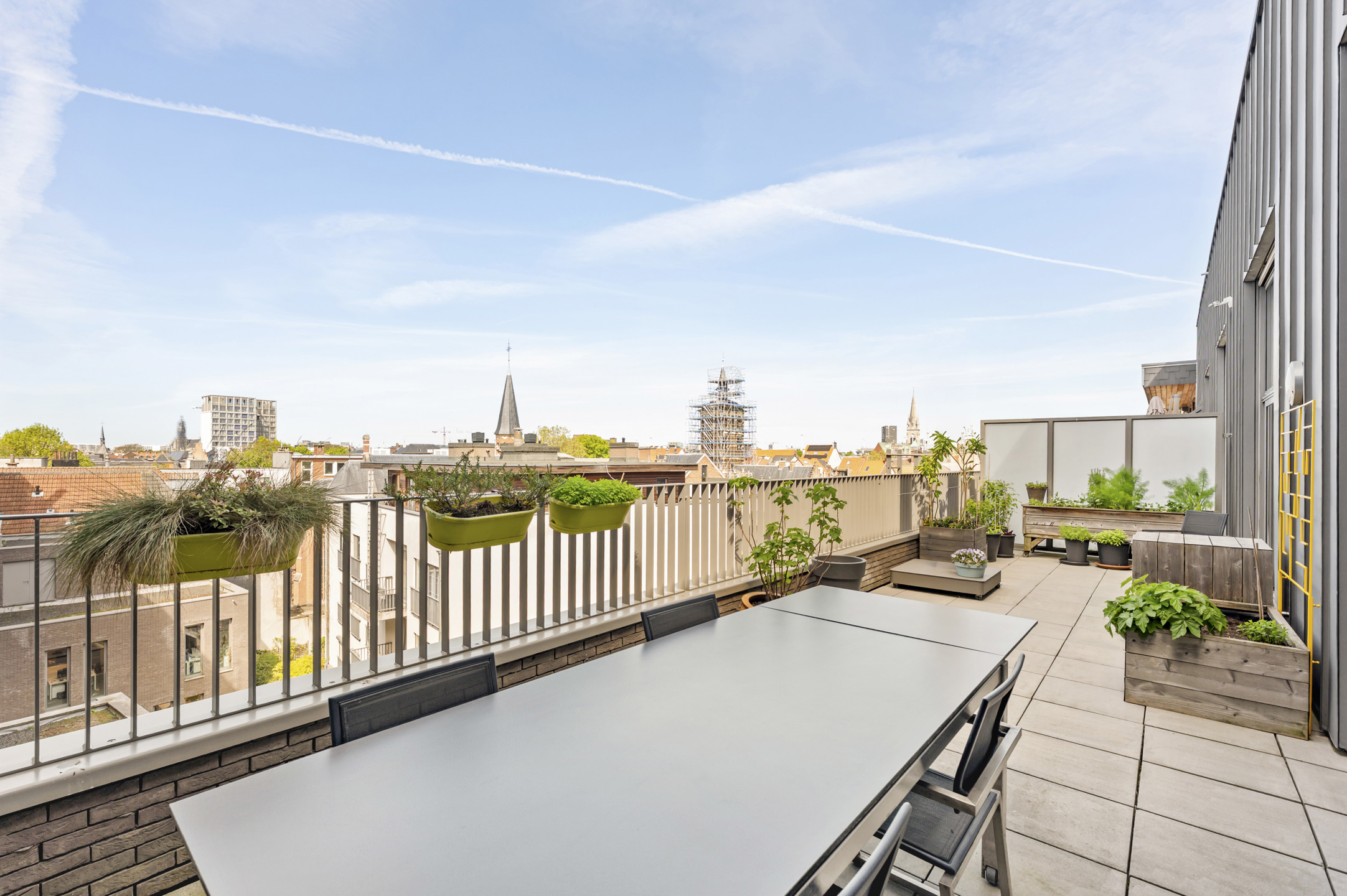 ANTWERPEN CENTRUM - Penthouse met twee terrassen en prachtig zicht! - foto 5