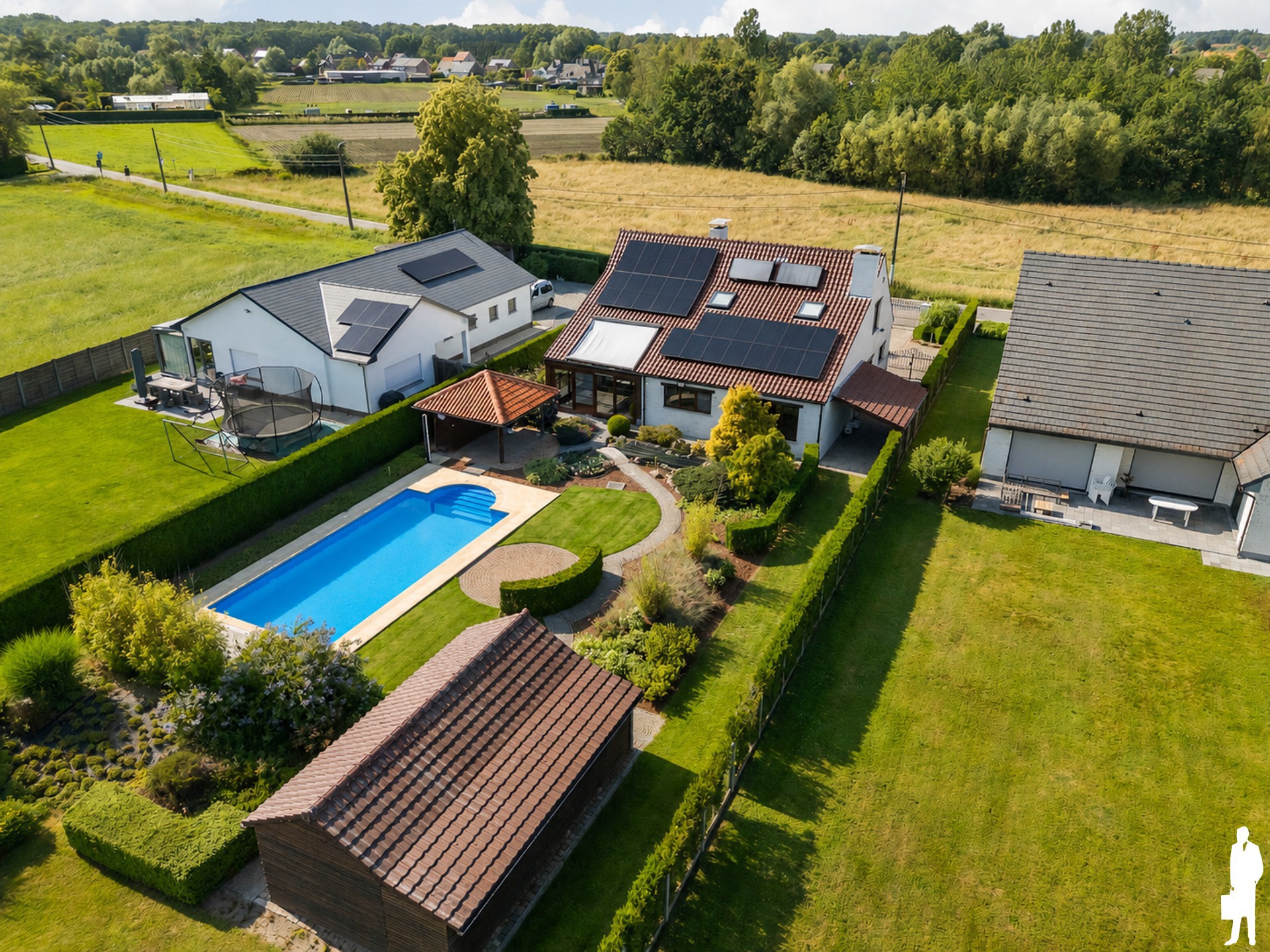 Rustig gelegen villa met zwembad op perceel van 1.488 m². - foto 5