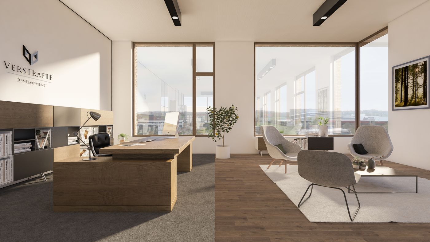 425 m² stijlvol nieuwbouw kantoor nabij E17 - foto 3
