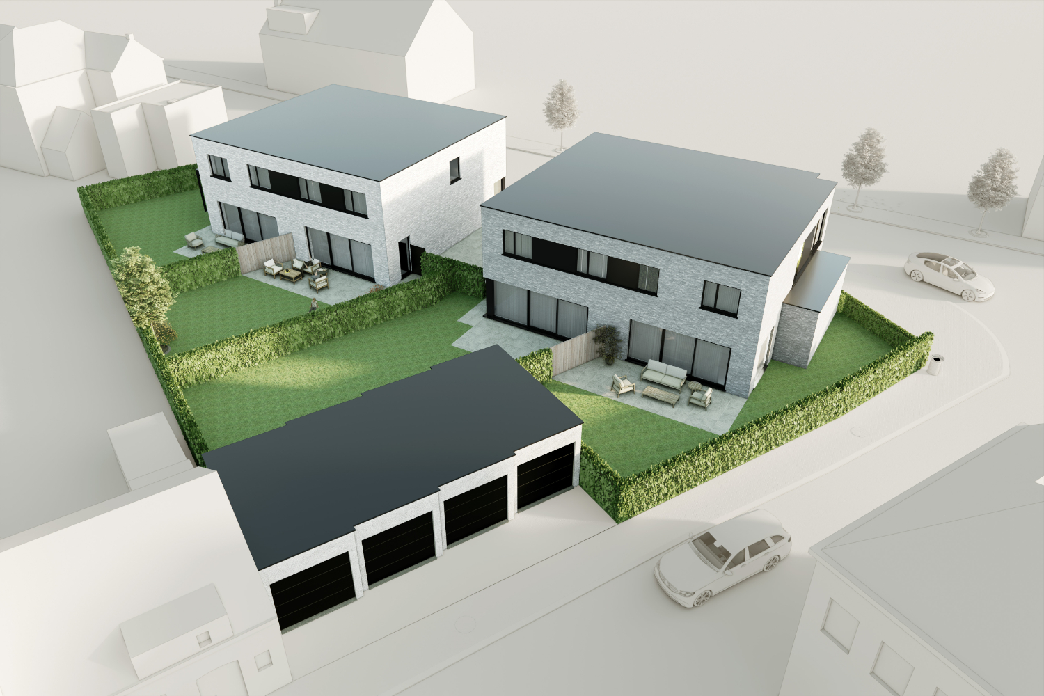 Energiezuinige nieuwbouwwoningen met 4 slaapkamers te koop in Gistel (Snaaskerke) - foto 2