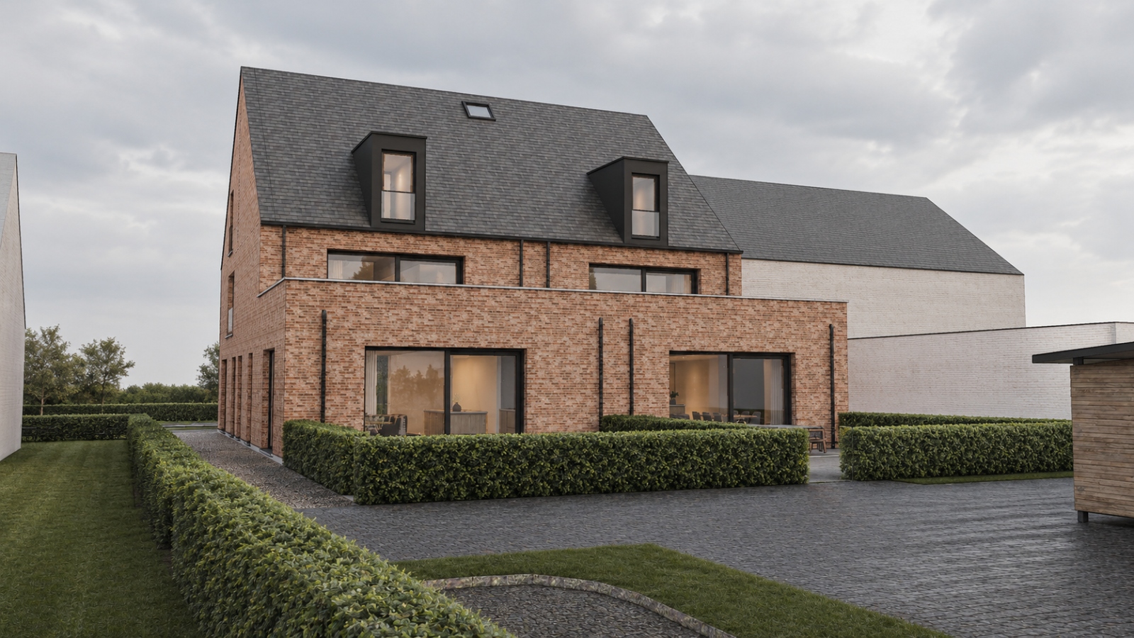 Zeer ruim nieuwbouwappartement met garage in het centrum van Malderen - foto 2