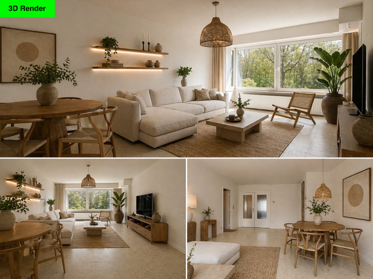 Ruim appartement met vrij uitzicht - foto 4
