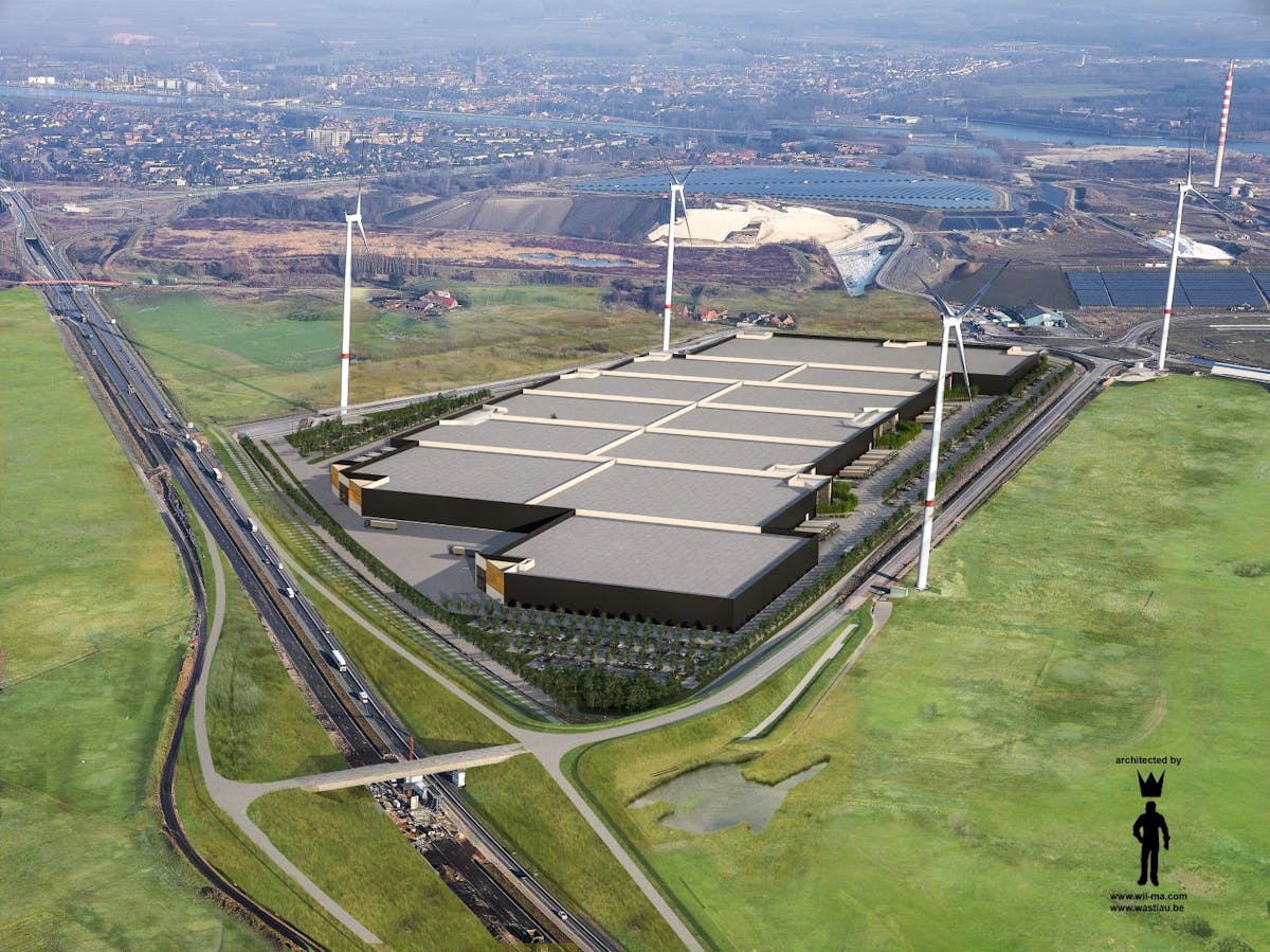 Evergem, à proximité de la R4 et de l'E34 : entrepôt logistique (10 143 m²) - photo 5