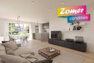 Futureproof nieuwbouwwoning op toplocatie in Ternat! Deze halfopen bebouwing op lot 8 beschikt over een ruime woonkamer met ingerichte eilandkeuken en zicht op de tuin met bijhorend terras. Verder meer is er naast de inkomhal een extra berging voorzien voor eventueel elektrische fietsen. Op de eerste verdieping zijn er drie slaapkamers en ingerichte badkamer.<br /><br />De interieurafwerking van je huis gebeurt volledig volgens je persoonlijke wensen. Reken hiervoor op begeleiding en expertise van ons interieurteam en partners.<br /><br />Bespaar fors op je energiefactuur, dankzij het doorgedreven isolatiepakket, warmtepomp met vloerverwarming ( + koeling), ventilatiesysteem D en uitgebreid pakket zonnepanelen (E -peil is negatief). Samen met de regenwaterput van 10.000L voldoet deze woning dus aan alle normen voor de toekomst!<br /><br />Heb je vragen? Contacteer dan je bouwadviseur via 09 280 60 60 of info@durabrik.be. <br /><br />* Afbeeldingen en oppervlaktes zijn indicatief.