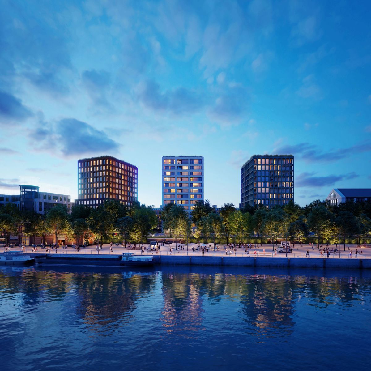 1-slaapkamerappartement met uitzicht op het kanaal - foto 4