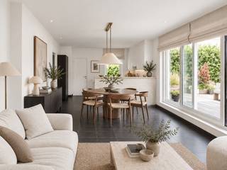 <strong>Ruim duplexappartement met 3 slaapkamers en riante terrassen in Destelbergen</strong><br /><br />Burgemeester Libbrechthof is precies wat de naam laat vermoeden:<strong> een groen hof</strong>, <strong>rustig</strong> en beschut, en toch <strong>vlakbij de dorpskern van Destelbergen.</strong><br /><br />Dit ruime duplexappartement met 3 slaapkamers vindt de <strong>ideale balans tussen ruimtelijk en praktisch wooncomfort</strong>.<br /><br />Op de <strong>eerste verdieping</strong> ligt alles wat je dagelijks nodig hebt: <strong>het leefgedeelte, de terrassen en de hoofdslaapkamer met eigen dressing en badkamer.</strong><br /><br />Een niveau hoger liggen nog <strong>twee slaapkamers</strong> en een <strong>badkamer</strong> met <strong>ligbad</strong>, <strong>toilet</strong> en <strong>wastafel</strong>.<br /><br />Het appartement onderscheidt zich door de uitzonderlijk <strong>ruime, groen omgeven terrassen</strong>, het comfort van recente bouw met een<strong> lage kostenstructuur</strong> op korte, middellange en lange termijn, en de <strong>privatieve beleving</strong> binnen een <strong>sense of community.</strong><br /><br />Het appartement telt een <strong>BVO van 126 m²</strong>, heeft<strong> EPC-label B</strong> en is uitstekend onderhouden.<br /><br /><strong>Ruim wonen, rustig gelegen, praktisch ingedeeld.</strong><br /><br /><strong>Additioneel te koop: een inpandige garagebox voor €35.000.</strong>