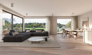 Domein Heydelberg biedt nieuwbouwappartementen in Loppem, aan de rand van Brugge. De derde fase omvat appartementen met 1, 2 of 3 slaapkamers, tot 133 m², de appartementen genieten van royale terrassen en uitzicht op groen. Het ontwerp is tijdloos en legt een nadruk op licht, ruimte en zicht. Voor de afwerking is gekozen voor materialen die mooi aansluiten bij de unieke omgeving en omliggende natuur. Domein Heydelberg Loppem kiest voor duurzame geothermie, waarbij bodemwarmte wordt gebruikt om via vloerverwarming te verwarmen en passief te koelen, waardoor de appartementen bijna-energieneutraal (BEN) zijn. Dit biedt niet alleen een lagere energiefactuur maar ook belangrijke fiscale voordelen.De ligging is ideaal: rustig, maar dichtbij de E40, een bushalte naar Brugge, winkels, restaurants en recreatie in Loppem. Domein Heydelberg is een parel in het regionale vastgoedaanbod.Type indeling 20A.0.03:-inkomhall met vestiaire -leefruimte met open keuken en toegang tot het ruime terras-berging met aansluiting wasmachine-badkamer met inloopdouche, WC en enkel lavabomeubel-slaapkamer 1-slaapkamer 2Algemeen: Prijzen zijn exclusief BTW, verkooprechten, notariskosten en projectgebonden kosten voor nieuwbouw (zoals bv. kosten basisakte en aansluitingskosten)Bent u op zoek naar een nieuwbouwappartement te koop in de groene regio Brugge? Vraag dan vandaag nog een vrijblijvend bezoek aan.