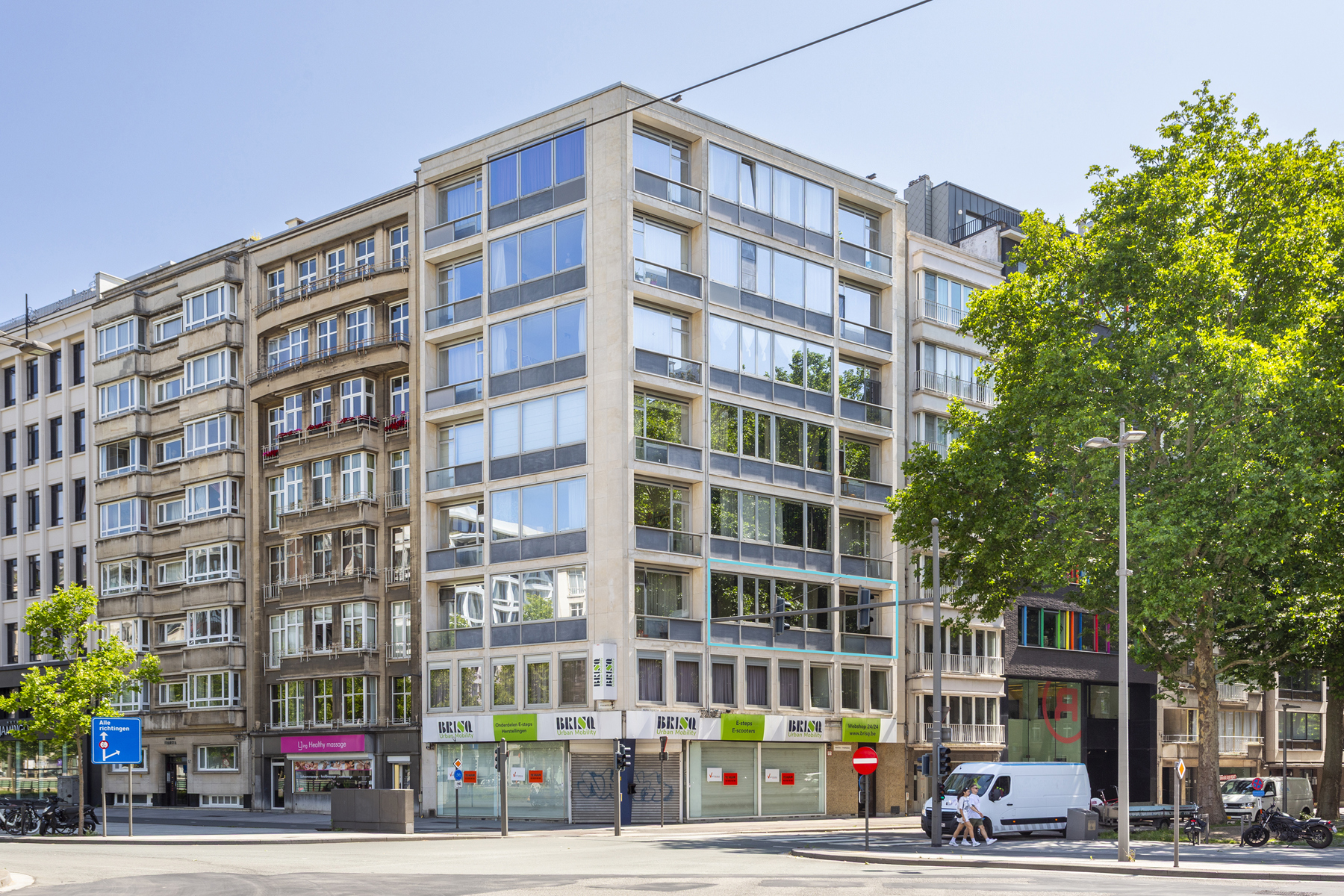 Charmant appartement met terras nabij Stadspark - foto 1