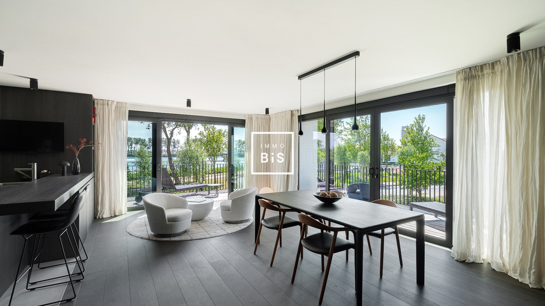 Exclusief Dubbel hoekappartement van 215 m² + 50 m² terrassen voorzien van een hoogstaande afwerkingsgraad - foto 2