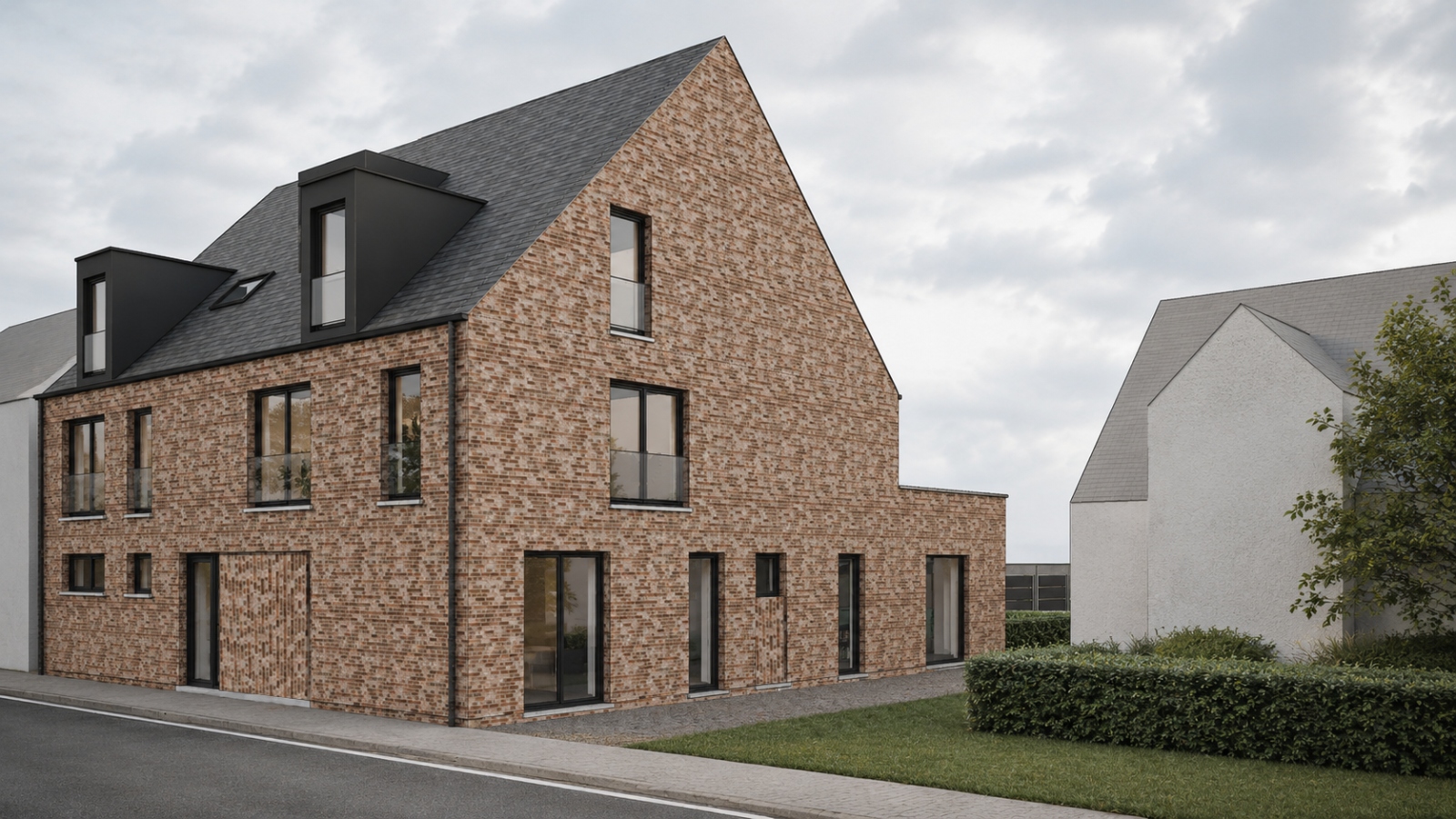 Zeer ruim nieuwbouwappartement met garage in het centrum van Malderen - foto 4