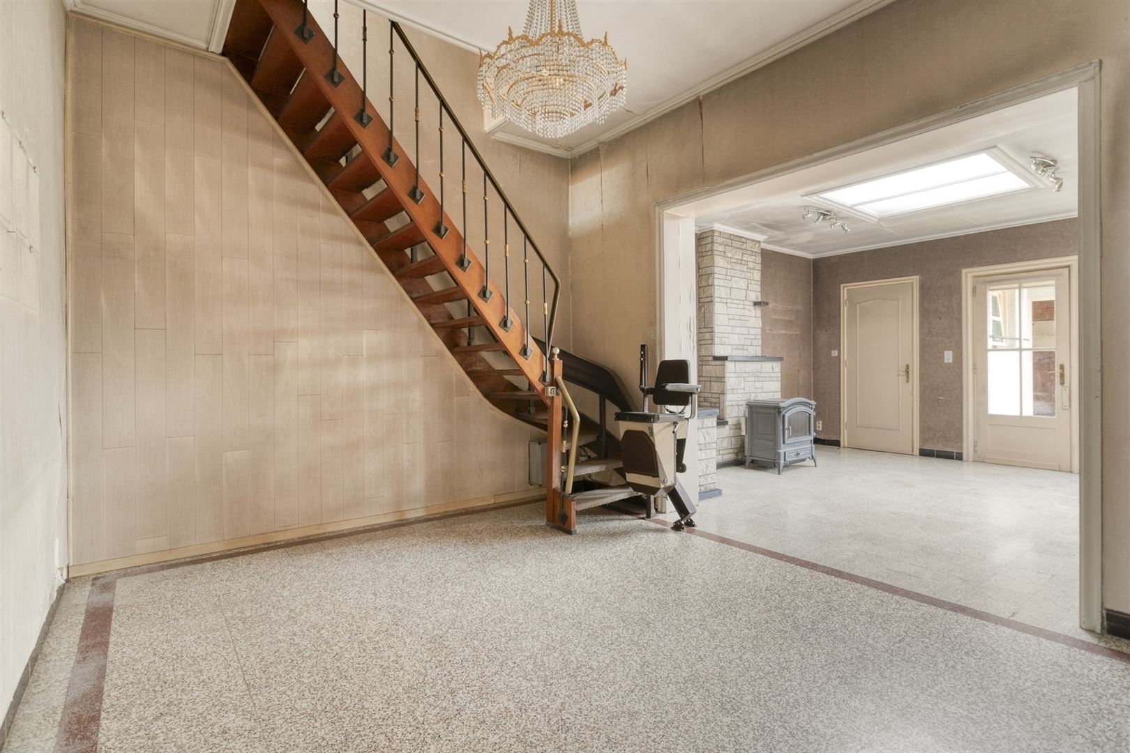 Lot van 2 renovatiepanden met uitweg en 2 garages - foto 2