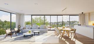 <strong>BEZOEK ONZE MODELAPPARTEMENTEN - 6% BTW MOGELIJK</strong><br /><br />3-slaapkamerappartement in nieuwbouwproject in het centrum van Zwevegem<br /><br />De lichtrijke appartementen worden afgewerkt met de meest kwalitatieve en duurzame materialen. <br /><br />Indeling: inkomhal, toilet, berging, lichtrijke leefruimte met open keuken, 3 slaapkamers en een badkamer. <br /><br />De zonnige terrassen hebben prachtig uitzicht op de Sint-Amanduskerk en de groene binnentuin. <br /><br />Mogelijkheid tot de aankoop van een ondergrondse parkeerplaats, garagebox en berging. <br /><br />Tevens is er een gemeenschappelijke fietsenberging voorzien in het gebouw. <br /><br />Bent u benieuwd? Wacht niet en mail ons op <strong>verkoop@groepthiers.be</strong> of bel <strong>0499/11 77 66 - 056 21 61 61</strong>