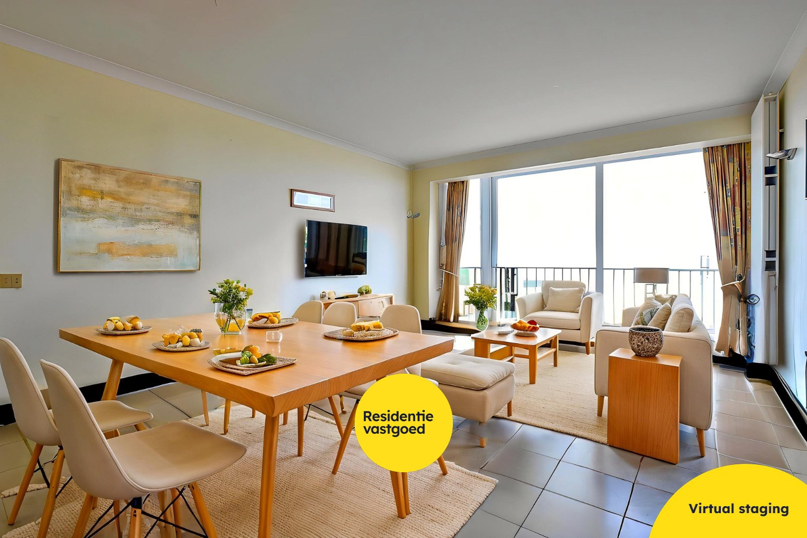 3-slaapkamerappartement (81m²) met ZEEZICHT Te Koksijde-Bad. - foto 1