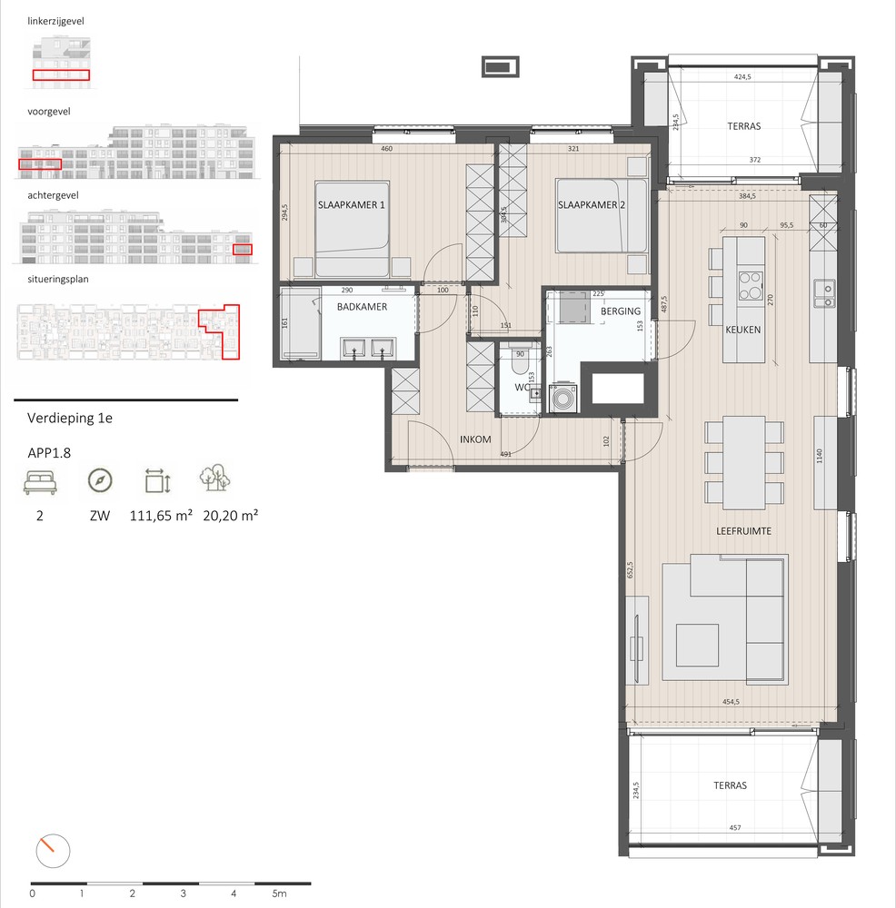 Lichtrijk hoekappartement met 2 slpks (6% BTW mogelijk!) - foto 2