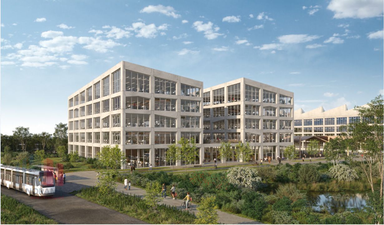 STAND-ALONE KANTOORGEBOUW VANAF 1.457 m² TE HUUR NABIJ DE R0 - foto 1