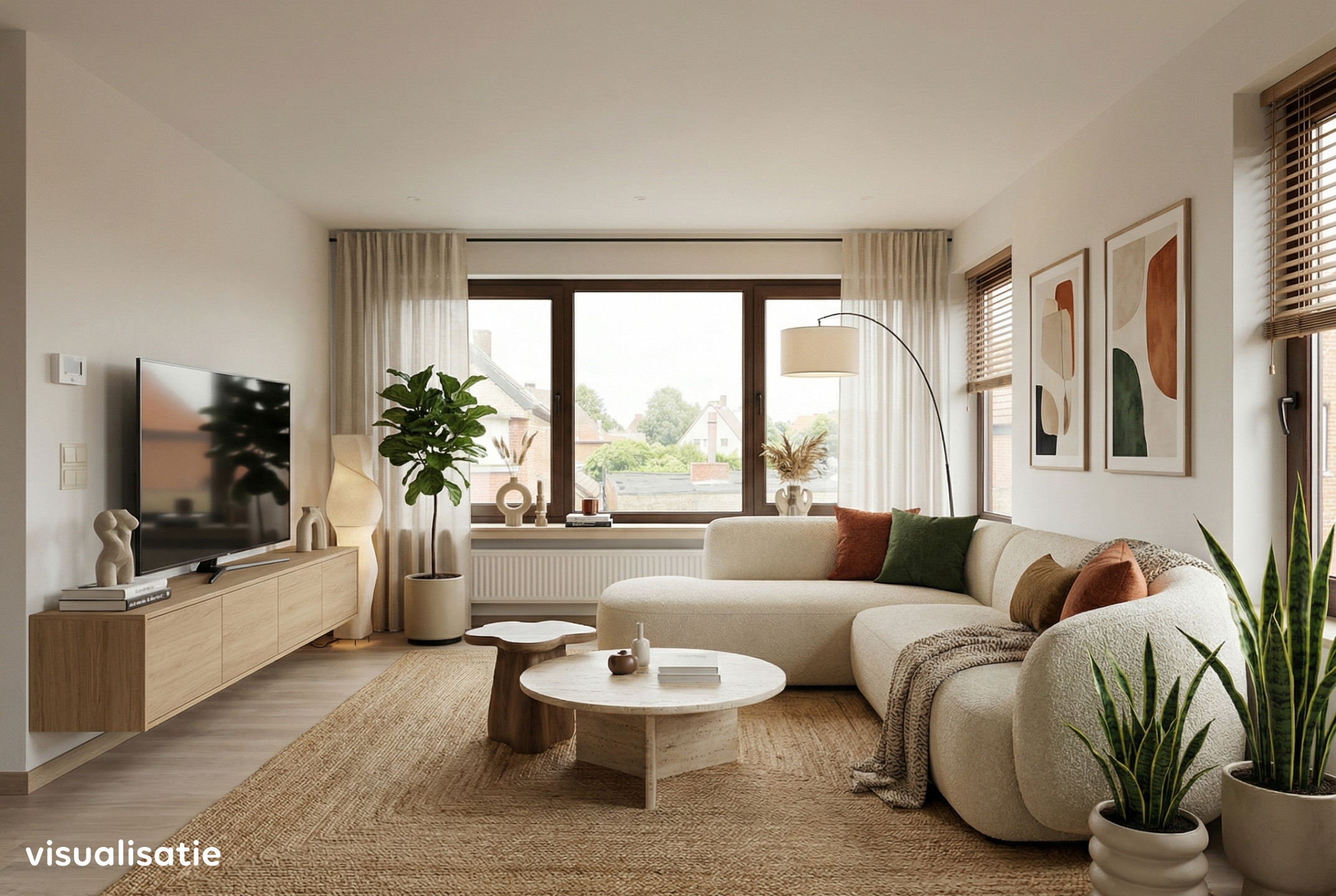 Woning met 3 slpks, dakterras en garage. Epc: label B - foto 2