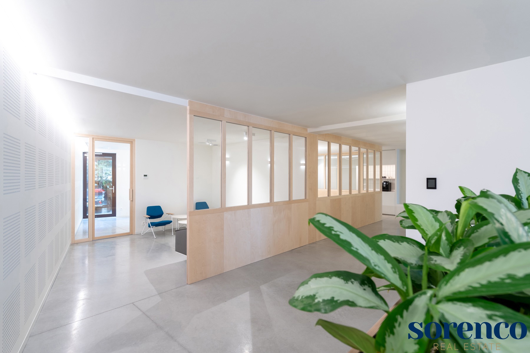 Gelijkvloerse kantoorruimte ca. 275m² + 4 Parkings - foto 4