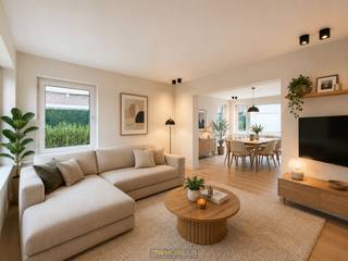 <strong>VOLLEDIG GERENOVEERDE WONING</strong> met <strong>ZUIDGERICHTE TUIN</strong> en <strong>APARTE GARAGE (32M²)</strong> op een rustige ligging, doch <strong>NABIJ DE E17 EN N60</strong>. Deze instapklare halfopen bebouwing combineert lichtrijke leefruimtes met een <strong>DUURZAME RENOVATIE (ZONNEPANELEN, DAKISOLATIE,...)</strong>. Op het gelijkvloers geniet u van een aangename leefruimte, praktische keuken <strong>MET EETHOEK</strong>, handige berging/wasplaats en <strong>DOUCHERUIMTE</strong>. De verdieping biedt <strong>DRIE SLAAPKAMERS</strong>, allen met <strong>INGEMAAKTE KASTEN</strong>, en ingerichte badkamer, terwijl de bergzolder extra opbergruimte voorziet. Vooraan kijkt u uit over agrarisch gebied, wat meteen zorgt voor een <strong>OPEN EN LANDELIJK GEVOEL</strong>. Buiten vormt de zuidgerichte tuin <strong>MET ZONNIG TERRAS</strong> een heerlijke plek om te ontspannen of te genieten met familie en vrienden. De <strong>VRIJSTAANDE GARAGE</strong> biedt niet alleen comfortabele parkeergelegenheid, maar is ook ideaal als <strong>WERKATELIER OF EXTRA STOCKAGE</strong>. Dankzij de rustige omgeving en de <strong>UITSTEKENDE VERBINDINGEN NAAR OUDENAARDE, DEINZE EN GENT</strong> geniet deze woning van een bijzonder gunstige locatie.<br /><br />Adres: Steinstraat 86 te Nazareth-Eke<br /><br />EPC-label B; P-score: A, G-score: A; Bestuursmaatregelen in maatregelenregister: neen.