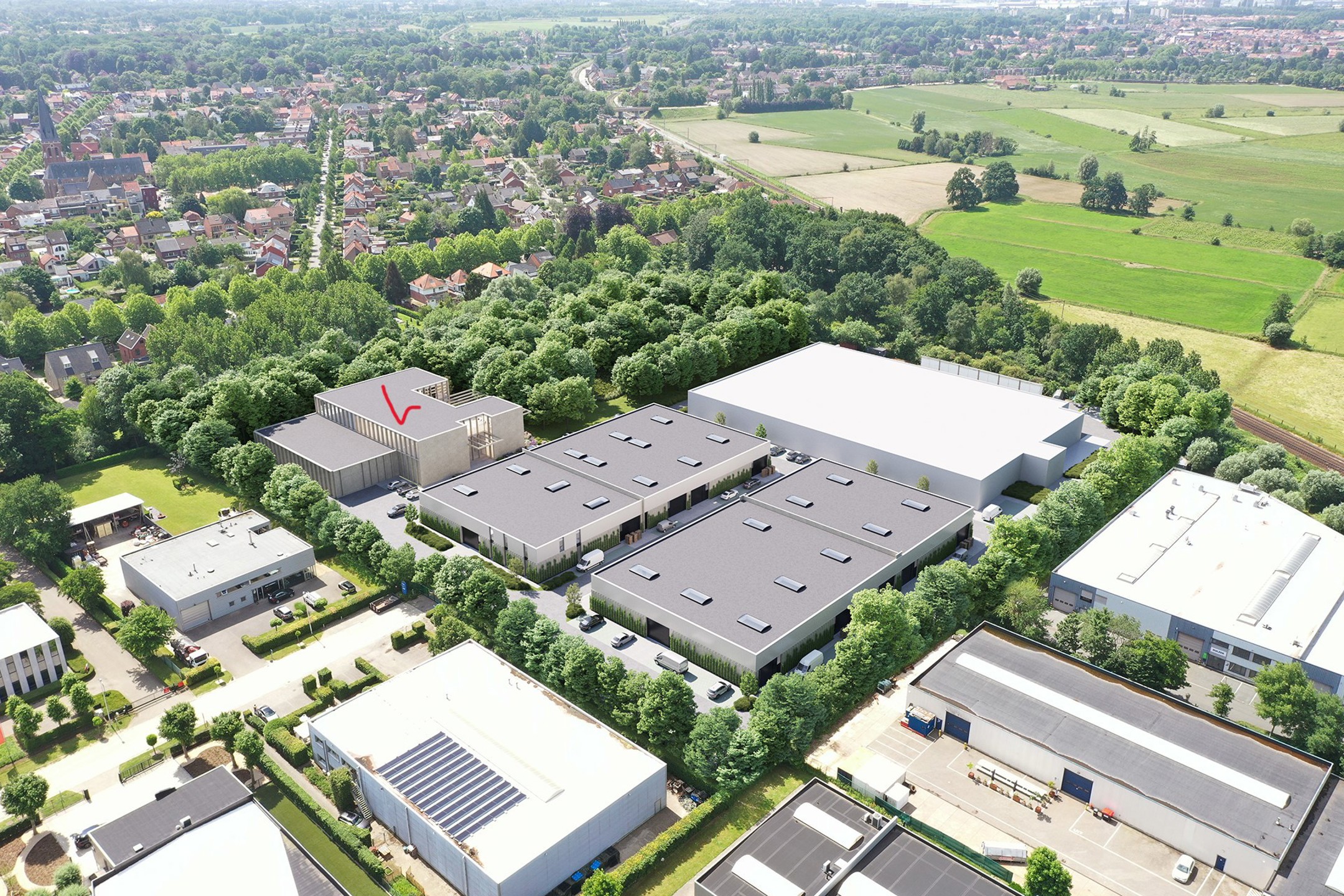 Built-to-suit KMO 's : project op “De Vloeiende” - foto 4