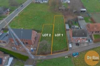 ERPE ( Erondegem) - Uniek gelegen bouwgrond voor een op te richten HOB, in een klein straatje dat uitloopt in de velden en natuur en toch...