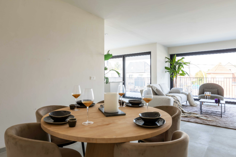 KORTEMARK: Appartement 1.01 met 3 slaapkamers en 2 terrassen gelegen op de eerste verdieping van Nieuwbouwresidentie Mila en Nora - foto 4