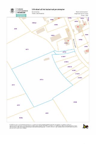 dit perceel grond is toegankelijk via een eigen rijweg en is 8.603m2, vrij van pacht.