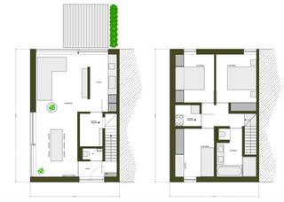 <p>Bent u op zoek naar energiezuinig en zorgeloos wonen? Een ideale investering? Of zoekt u eerder een moderne woning met oog op kwaliteit &amp; comfort? Gevonden!</p>
<p> </p>
<p>In de tweede bouwlijn en op een boogscheut van oprit E40 Aalst vinden we dit uitstekend gelegen nieuwbouwproject Eliani met 8 halfopen en gesloten bebouwingen. Elke woning in deze moderne verkaveling beschikt over 3 slaapkamers, een afgesloten privé tuin, een private berging en een autostaanplaats.</p>
<p> </p>
<p>Zo gebruikt men 'floor to ceiling windows' voor zoveel mogelijk lichtinval en geniet je van een lage energiefactuur dankzij de zonnepanelen, de regenwaterput en de warmtepomp (vloerverwarming &amp; koeling met ingebouwde boiler).</p>
<p> </p>
<p><u>Indeling W7</u></p>
<p>Via de inkomhal met apart toilet komen we in de leefruimte met half open keuken met aansluitend een berging. Dankzij de ingewerkte schuiframen is er geen opstap naar het terras met afgesloten tuin. Op de bovenverdieping vinden we 3 slaapkamers, wasplaats en de badkamer met inloopdouche, bad en dubbele lavabo en toilet.</p>