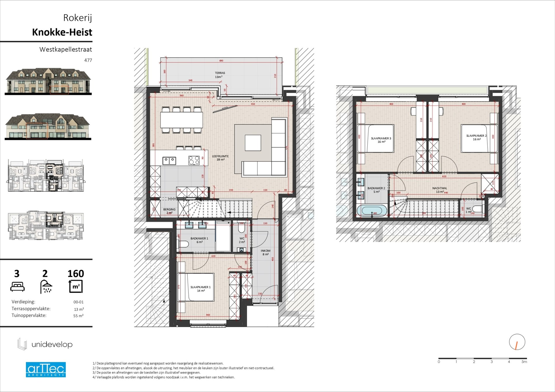 Zeer ruime duplex stapelwoning in Res. Rokerij – Westkapelle - foto 4