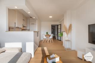 Dit recent gerenoveerde appartement combineert een moderne afwerking met comfort en een uitstekende ligging. Bovendien wordt het volledig...